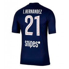 Paris Saint-Germain Lucas Hernandez #21 Hjemmedrakt 2025-26 Kortermet